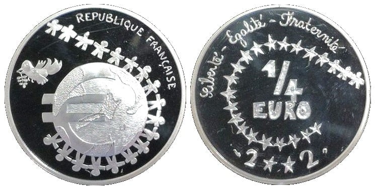 ¼ Euro (Kinderdesign)