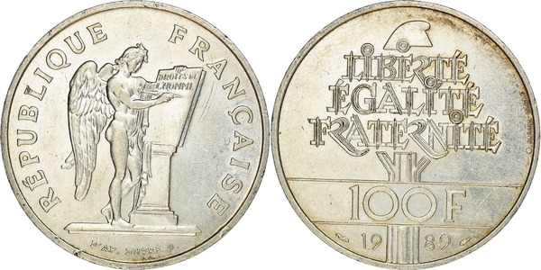 100 francs (Erklärung der Menschenrechte)