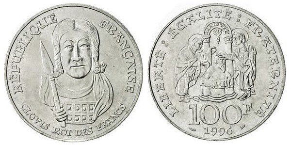 100 francs (König Chlodwig I.)