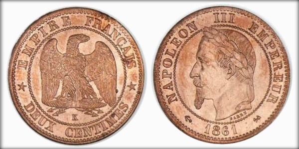 2 centimes (Napoleón III)