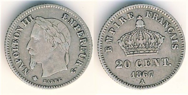 20 centimes (Napoleon III.)