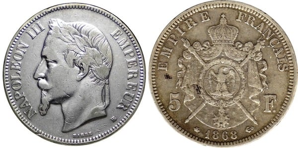 5 francs (Napoleon III.)