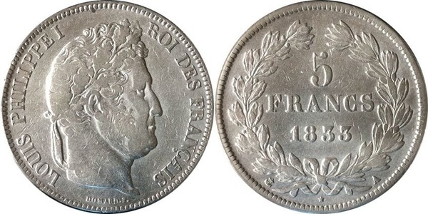 5 francs (Ludwig Philippe I.)