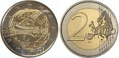 2 Euro (XXXIII. Olympische Sommerspiele - Olympische Fackel)