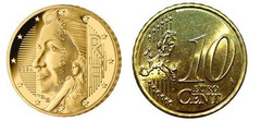 10  euro cent (Simone Veil)