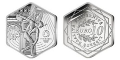 10 euro (Olympische Spiele, Paris 2024 - Frankreich 2022)