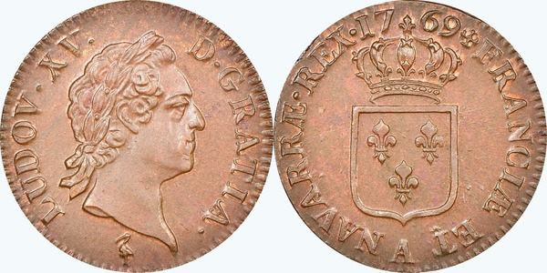 1/2 Sol (Louis XV)