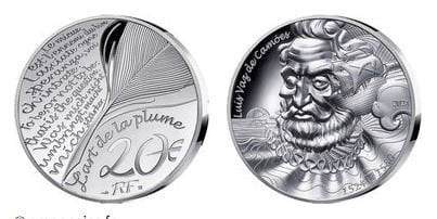 20 Euro (500 Jahre seit der Geburt von Luís Vaz de Camões).