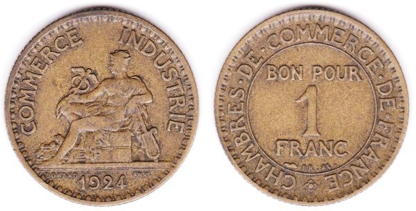 1 franc (Handelskammern)