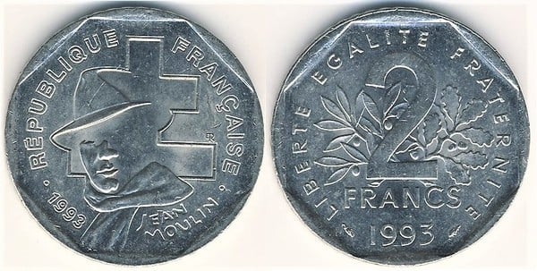 2 francs (Jean Moulin)