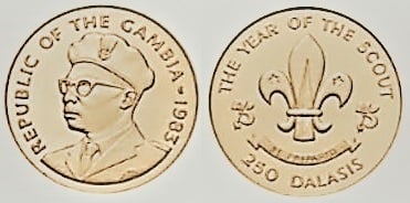 250 dalasis (Año del Explorador)