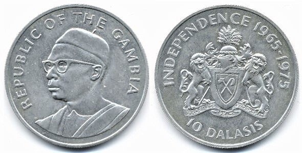 10 dalasis (Unabhängigkeit)