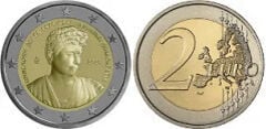 2 Euro (150. Jahrestag der Geburt von Penelope Delta)