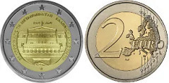 2 euro (50 Aniversario de la Restauración de la Democracia en Grecia)
