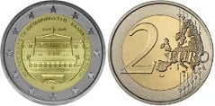 2 Euro (50. Jahrestag der Wiederherstellung der Demokratie in Griechenland)