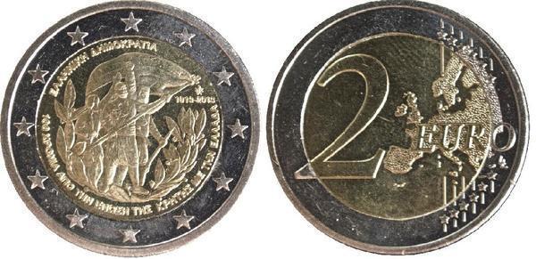 2 euro (100. Jahrestag des Anschlusses von Kreta an Griechenland)