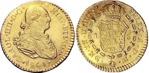 1 escudo (Karl IV.)