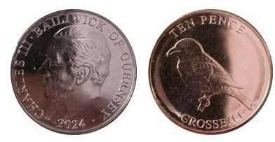 10 pence (Kreuzschnabel)