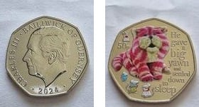 50 pence (50-jähriges Jubiläum von Bagpuss)