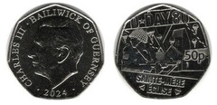 50 pence ( Tag D - Sainte-Mère Eglise)