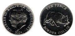 10 Pence (Border Collie)