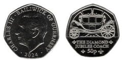 50 Pence (200 Jahre The Royal Mews-Diamond Jubilee Coach)