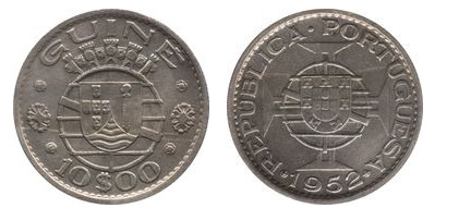 10 escudos (Portugiesisch-Guinea)