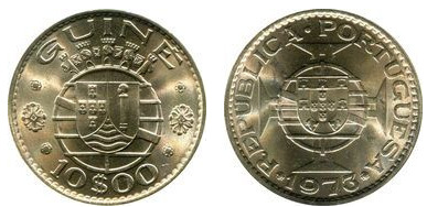 10 escudos (Portugiesisch-Guinea)