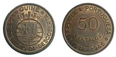 50 centavos (Portugiesisch-Guinea - 500. Jahrestag der Entdeckung)