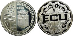 1 ecu (Stadt Zoetermeer in Südholland)