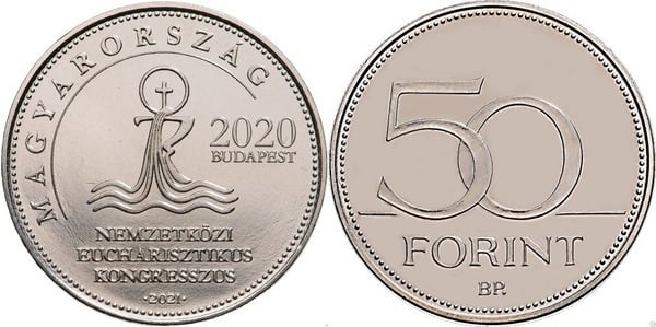 50 Forint (52. Internationaler Eucharistischer Kongress)