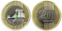 200 forint (Széchenyi Kettenbrücke)