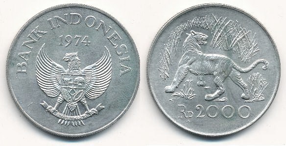 2.000 rupiah (Java-Tiger)