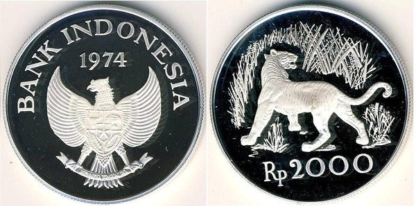 2.000 rupiah (Java-Tiger)