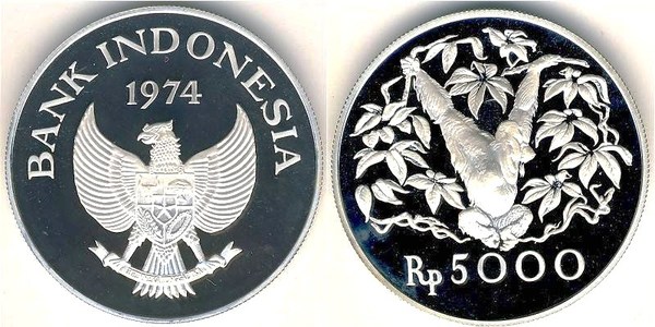 5.000 rupiah (Orang-Utan)