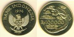 100.000 rupiah (Komodowaran)