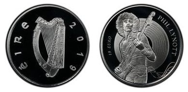 15 euro (70 aniversario del nacimiento de Phil Lynott)