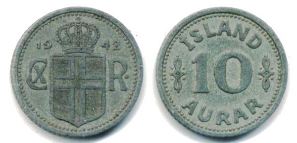 10 aurar (Christian X)