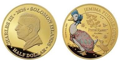 1/2 Dollar (Jemima Puddle-Duck)