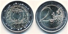 2 euro (30 Aniversario de la Bandera Europea)