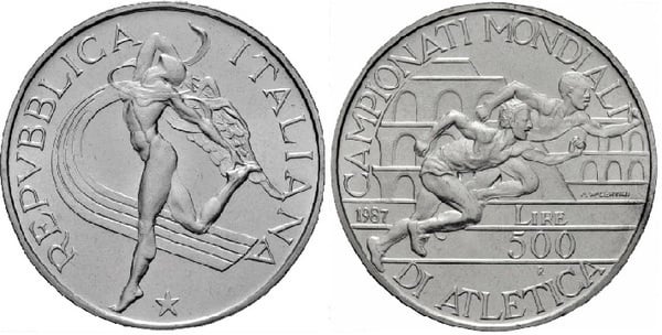 500 lire (Leichtathletik-Weltmeisterschaften)