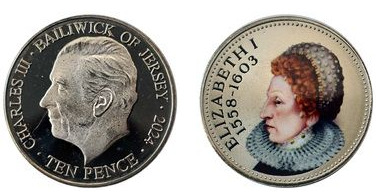 10 pence (Königin Elisabeth I.)