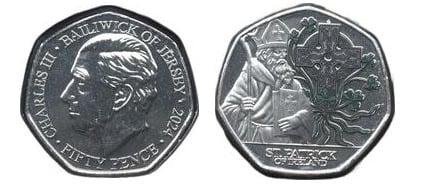 50 pence (St. Patrick's Day)