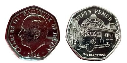 50 pence (Feuerwehr - Blackpool)