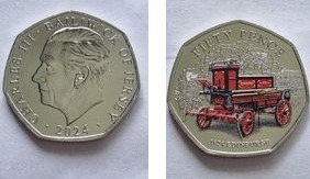 50 pence (Feuerwehr - Edinburgh)