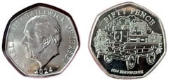 50 pence (Feuerwehr - Edinburgh)