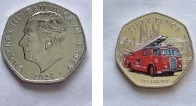 50 pence (Feuerwehr - Lincoln)