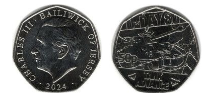 50 pence ( Tag D-Panzer-Vorstoß)