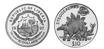 10 Dollar (Stegosaurus)