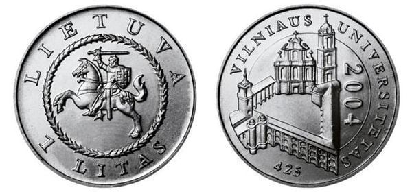 1 litas (425-Jahr-Feier der Universität Vilnius)